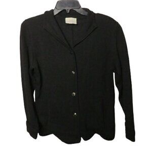 Anne Pedersen wool blend button front sweater‎